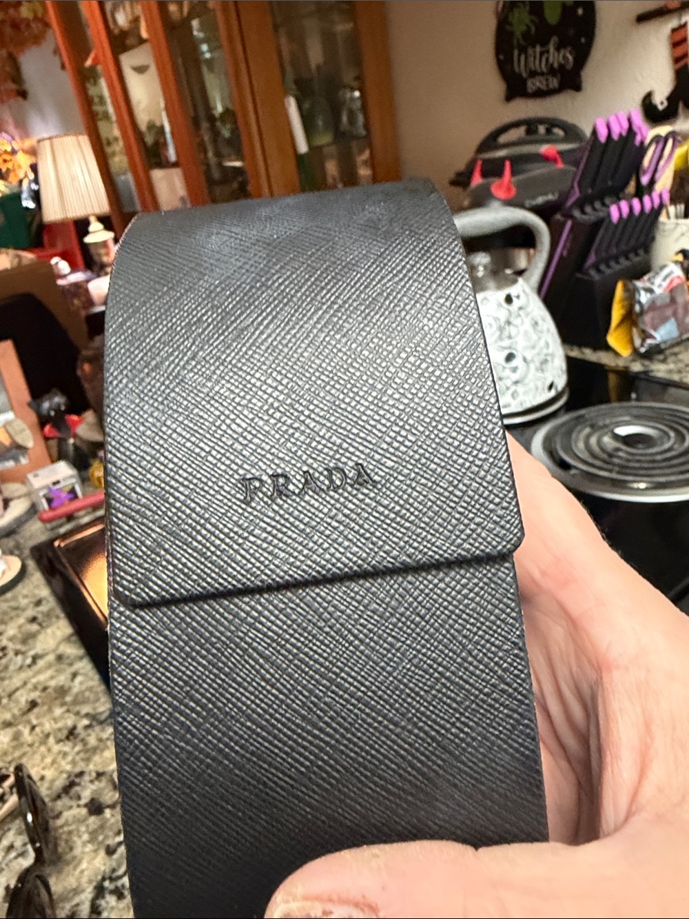 Prada Brown Oval Sunglasses with Gradient Lenses - Picture 8 of 16